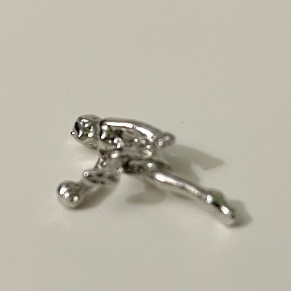 Vintage Bowling Sterling Silver Charm Pendant. - Picture 4 of 9